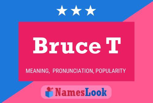 Bruce T Naam Poster