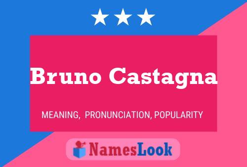 Bruno Castagna Naam Poster