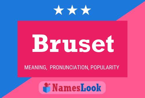 Bruset Naam Poster