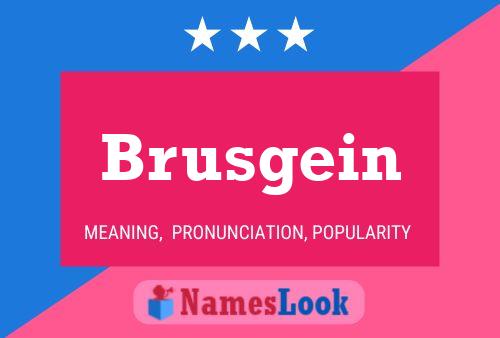 Brusgein Naam Poster