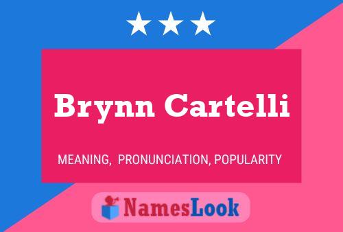 Brynn Cartelli Naam Poster