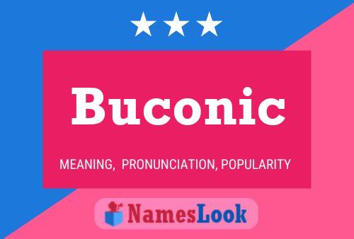 Buconic Naam Poster