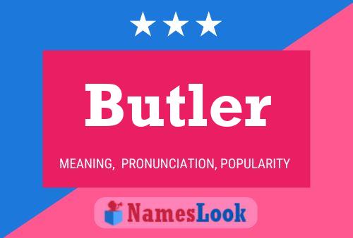 Butler Naam Poster