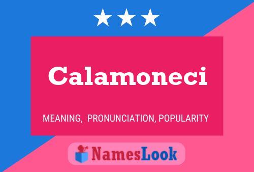 Calamoneci Naam Poster