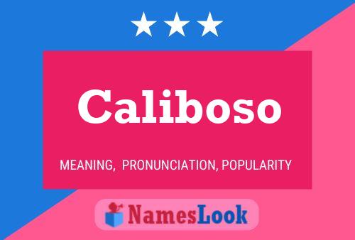 Caliboso Naam Poster