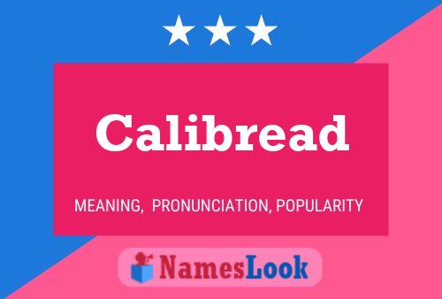 Calibread Naam Poster