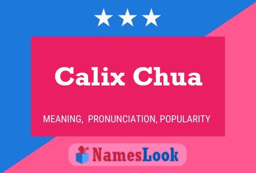 Calix Chua Naam Poster