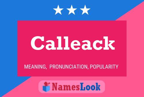 Calleack Naam Poster