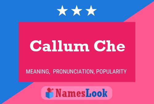 Callum Che Naam Poster