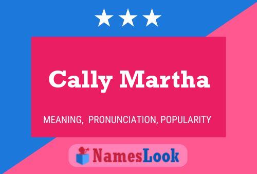 Cally Martha Naam Poster