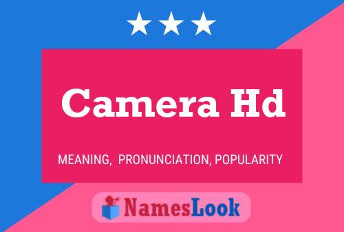 Camera Hd Naam Poster