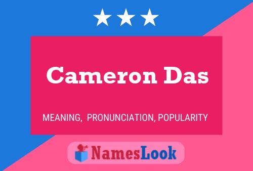 Cameron Das Naam Poster