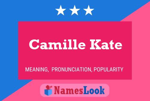 Camille Kate Naam Poster