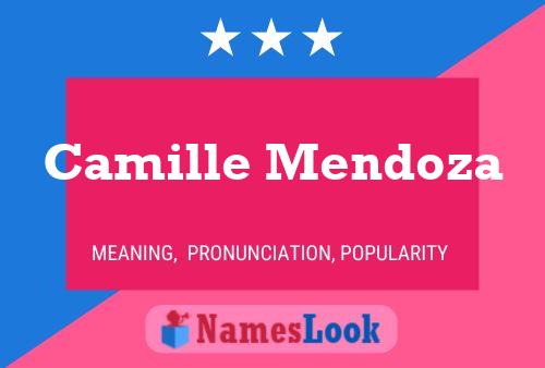 Camille Mendoza Naam Poster