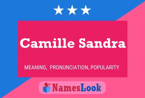 Camille Sandra Naam Poster