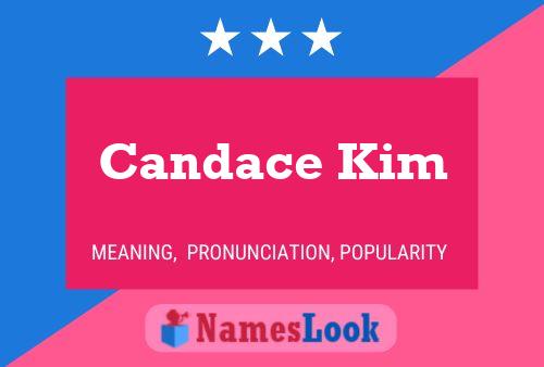 Candace Kim Naam Poster