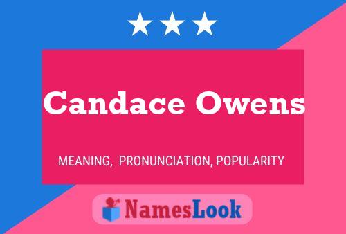 Candace Owens Naam Poster