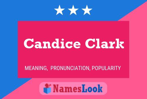 Candice Clark Naam Poster