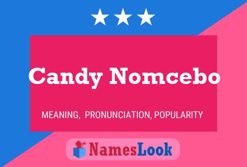 Candy Nomcebo Naam Poster