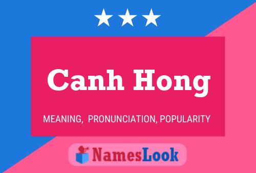 Canh Hong Naam Poster