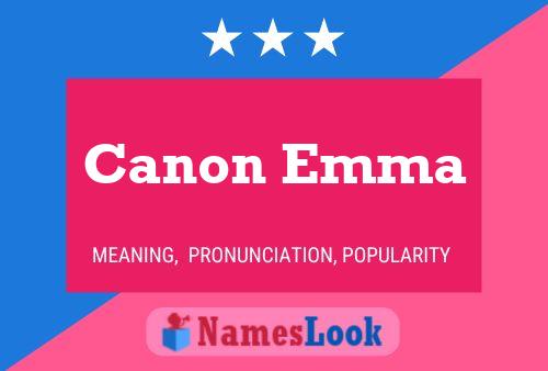 Canon Emma Naam Poster