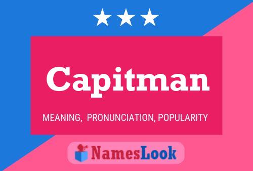 Capitman Naam Poster