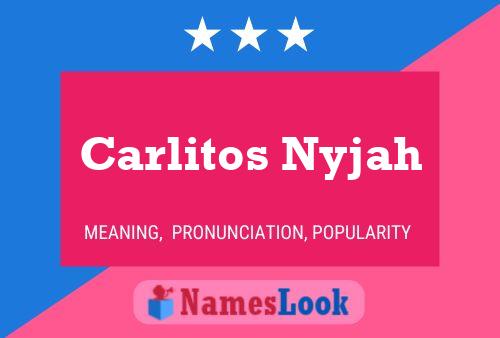 Carlitos Nyjah Naam Poster