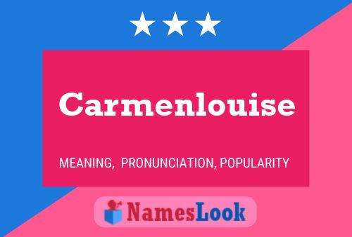 Carmenlouise Naam Poster