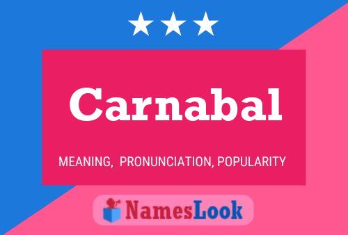 Carnabal Naam Poster