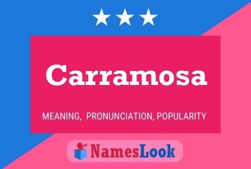 Carramosa Naam Poster