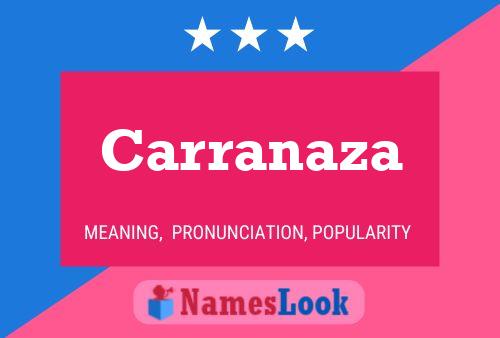 Carranaza Naam Poster