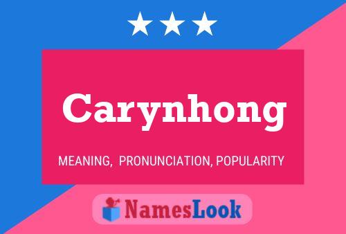 Carynhong Naam Poster