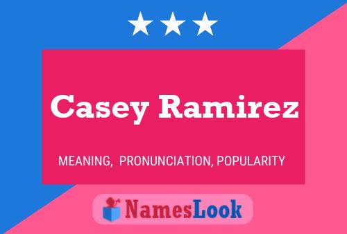 Casey Ramirez Naam Poster