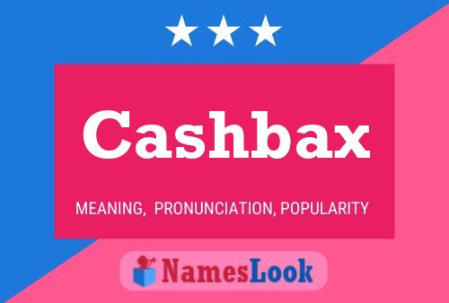 Cashbax Naam Poster