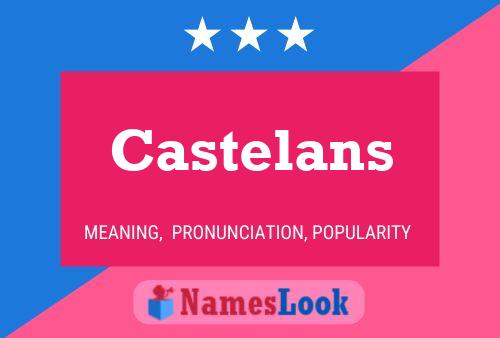 Castelans Naam Poster