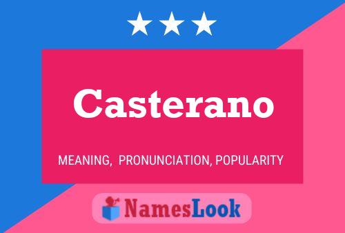 Casterano Naam Poster