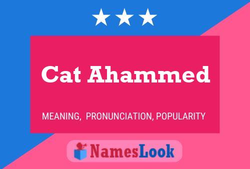 Cat Ahammed Naam Poster