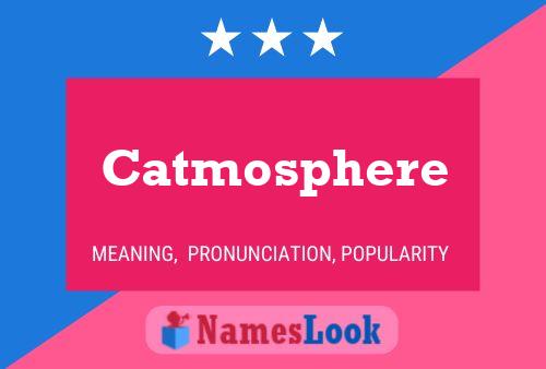 Catmosphere Naam Poster