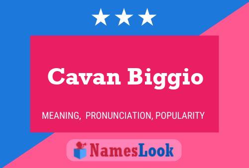 Cavan Biggio Naam Poster