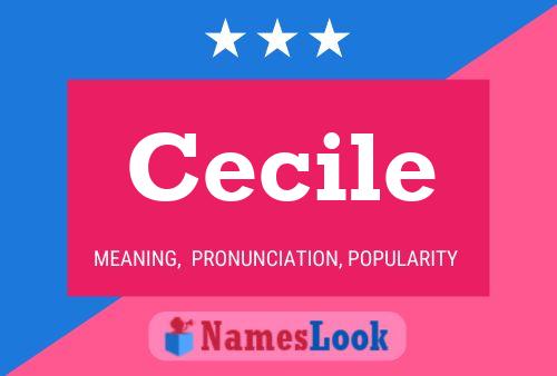 Cecile Naam Poster