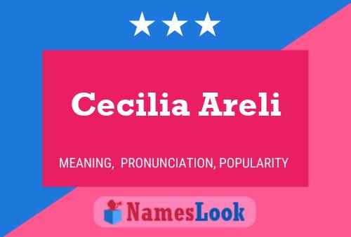 Cecilia Areli Naam Poster