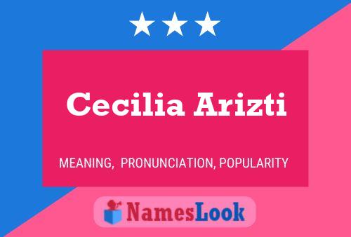 Cecilia Arizti Naam Poster