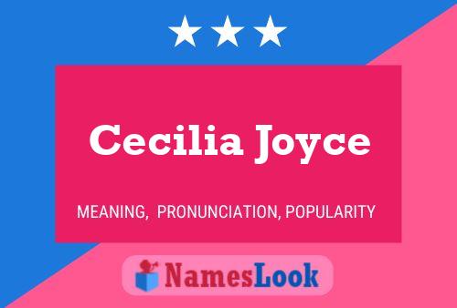 Cecilia Joyce Naam Poster