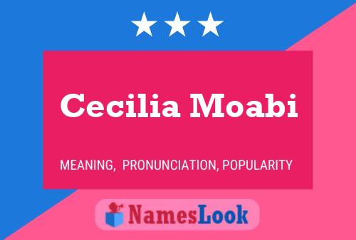 Cecilia Moabi Naam Poster