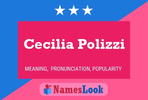 Cecilia Polizzi Naam Poster