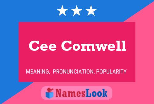 Cee Comwell Naam Poster