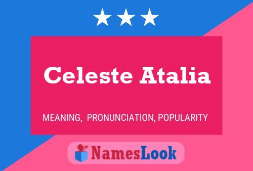 Celeste Atalia Naam Poster