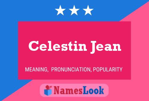 Celestin Jean Naam Poster