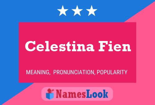 Celestina Fien Naam Poster