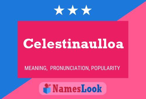 Celestinaulloa Naam Poster